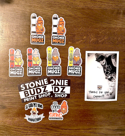 Small Gnome Sticker Pack