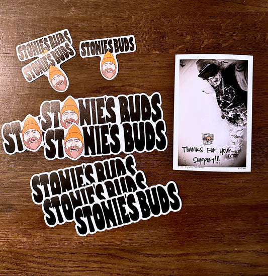 Small Stonie's Buds Sticker Pack